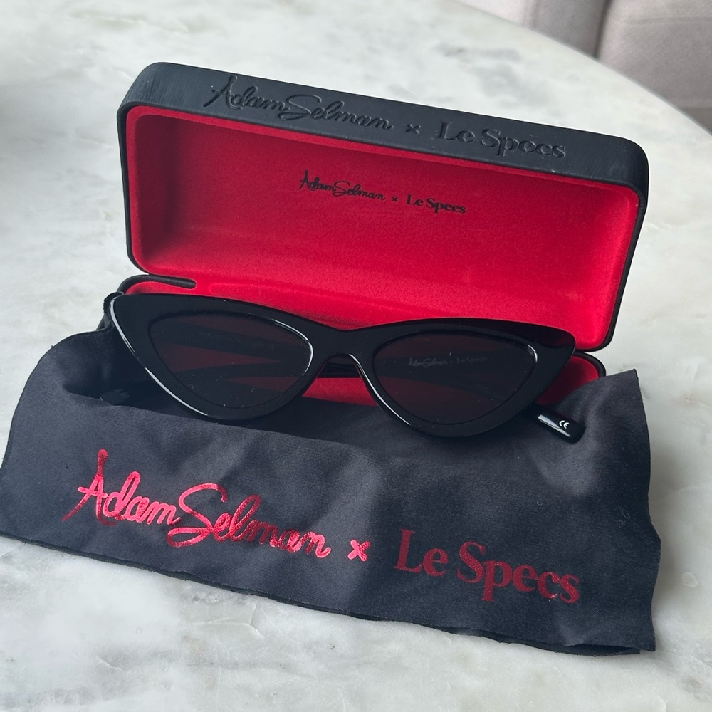 adam selman x le specs last lolita sunglasses